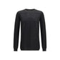 Rick Owens Black Wool Oves Aries Sweatshirt