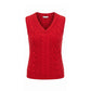 Malo Red Cotton Women Sweater