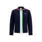 Casablanca Blue Wool Oves Aries Full-Length Jacket