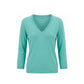 Malo Blue Cotton Women Sweater