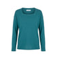 Malo Blue Cotton Women's Sweater