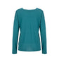 Malo Blue Cotton Women's Sweater