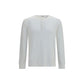 Burberry White Cotton Long Sleeve T-Shirt