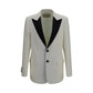 Valentino Garavani White Wool Oves Aries Blazer