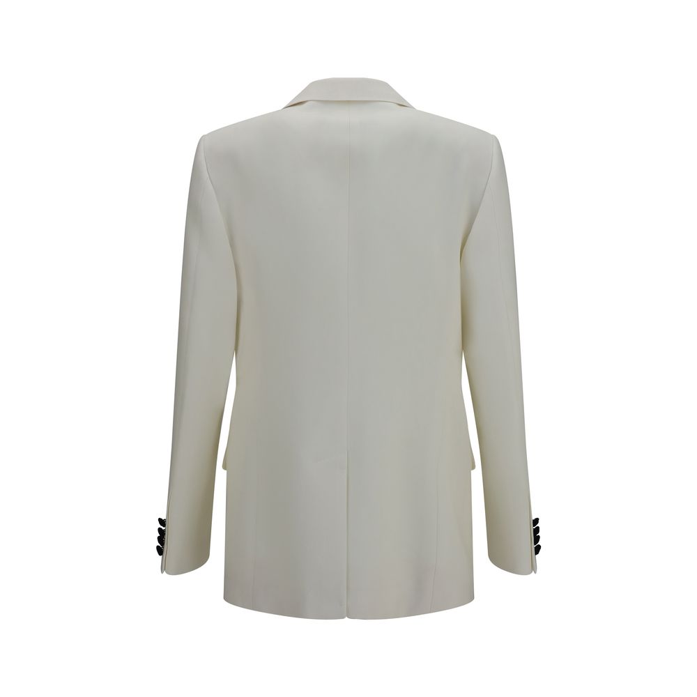 Valentino Garavani White Wool Oves Aries Blazer