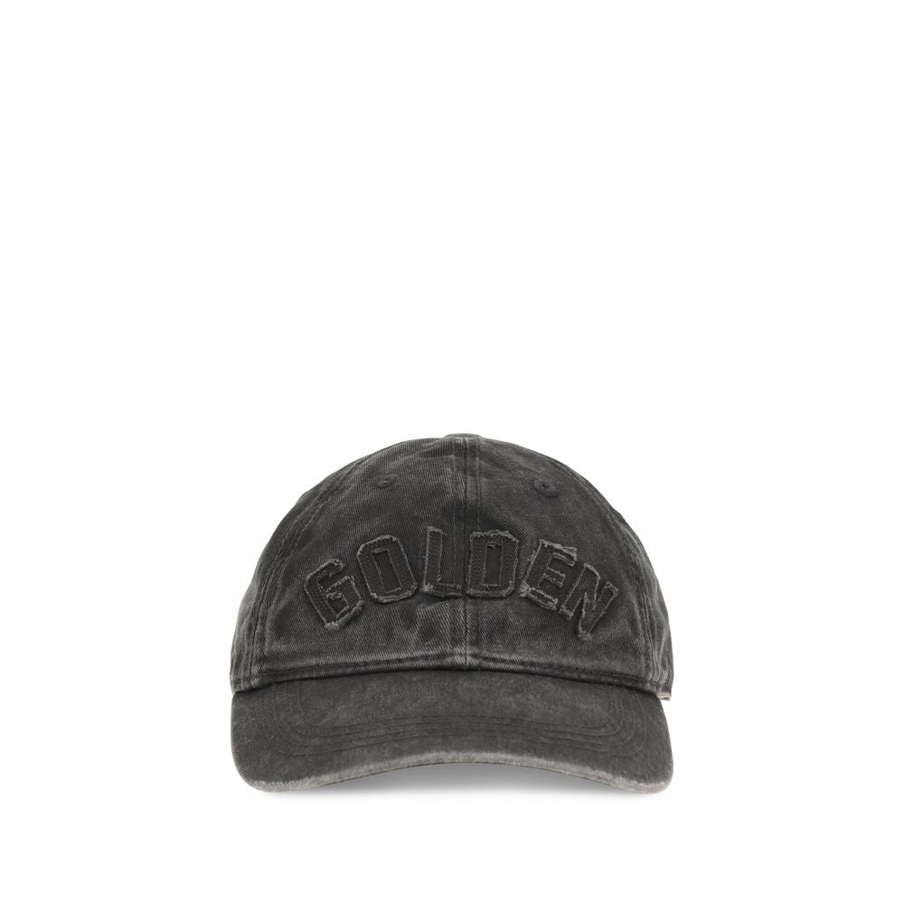 Golden Goose Gray Cotton Cap (Baseball Hat)