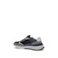 Brunello Cucinelli Blue Calf Leather Bos Taurus Athletic Sneakers
