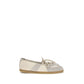 Maison Margiela Beige Calf Leather Bos Taurus Ballet Flats