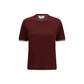 Thom Browne Bordeaux Wool Oves Aries T-Shirt
