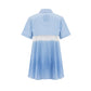 Mr&Mrs Italy Light Blue Cotton Women Shirt