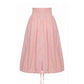 Mr&Mrs Italy Pink Polyester Women Skirt