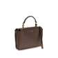 Coccinelle Brown Calf Leather Bos Taurus Handbag