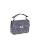 Valentino Garavani Blue Fabric Shoulder Bag