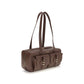 Coccinelle Brown Calf Leather Bos Taurus Shoulder Bag