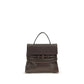 Moschino Brown Goatskin Shoulder Bag