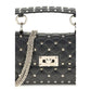 Valentino Garavani Black Lamb Ovis Aries Aries Shoulder Bag