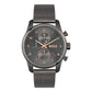 Hugo Boss Gray Stainless Steel Dress Watch