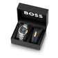 Hugo Boss Gray Stainless Steel Dress Watch