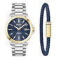 Hugo Boss Gray Stainless Steel Dress Watch