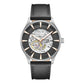Kenneth Cole Black Leather Dress Watch