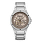 Kenneth Cole Gray Stainless Steel Dress Watch