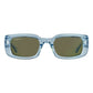 Serengeti Blue Plastic Sunglasses