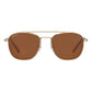 Serengeti Gold Metal Sunglasses