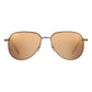 Serengeti Brown Plastic Sunglasses