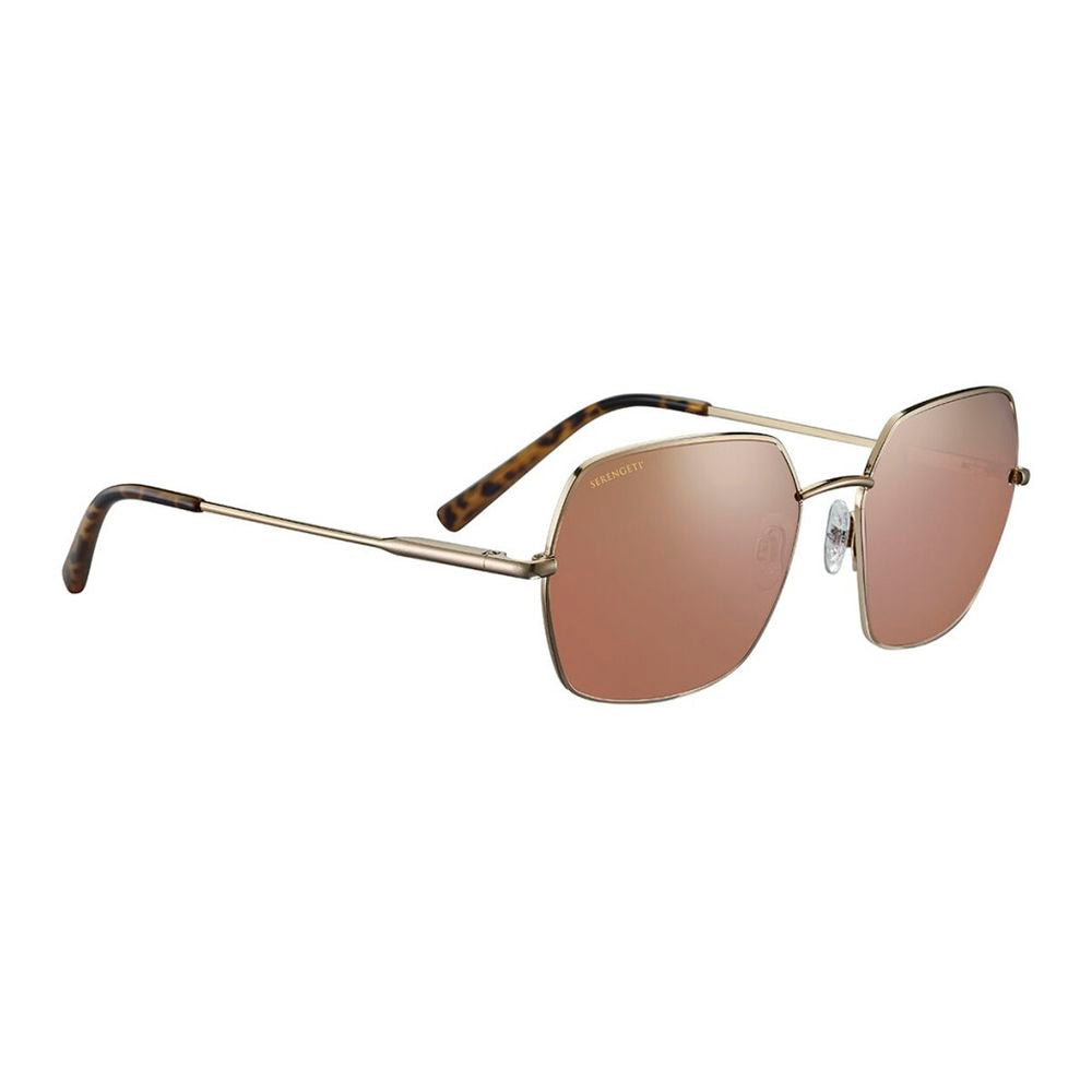 Serengeti Gold Metal Sunglasses