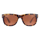 Serengeti Brown Plastic Sunglasses