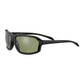 Serengeti Black Resin Sunglasses