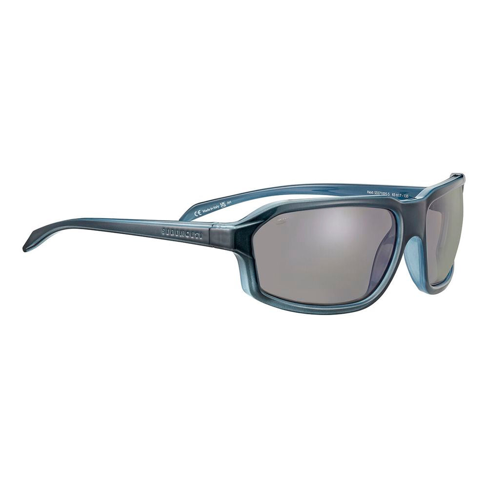 Serengeti Blue Resin Sunglasses
