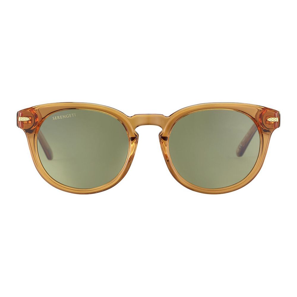 Serengeti Brown Resin Sunglasses