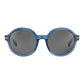 Serengeti Blue Resin Sunglasses