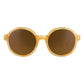 Serengeti Orange Resin Sunglasses