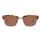 Serengeti Brown Resin Sunglasses