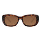 Serengeti Brown Nylon Sunglasses