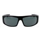 Spy Black Plastic Sunglasses