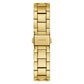 Guess Gold Stainless Steel Dress Watch