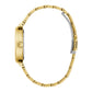 Guess Gold Stainless Steel Dress Watch