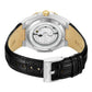 Kenneth Cole Black Leather Dress Watch