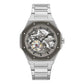 Kenneth Cole Gray Stainless Steel Dress Watch
