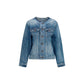 Balenciaga Blue Wool Oves Aries Denim Jacket