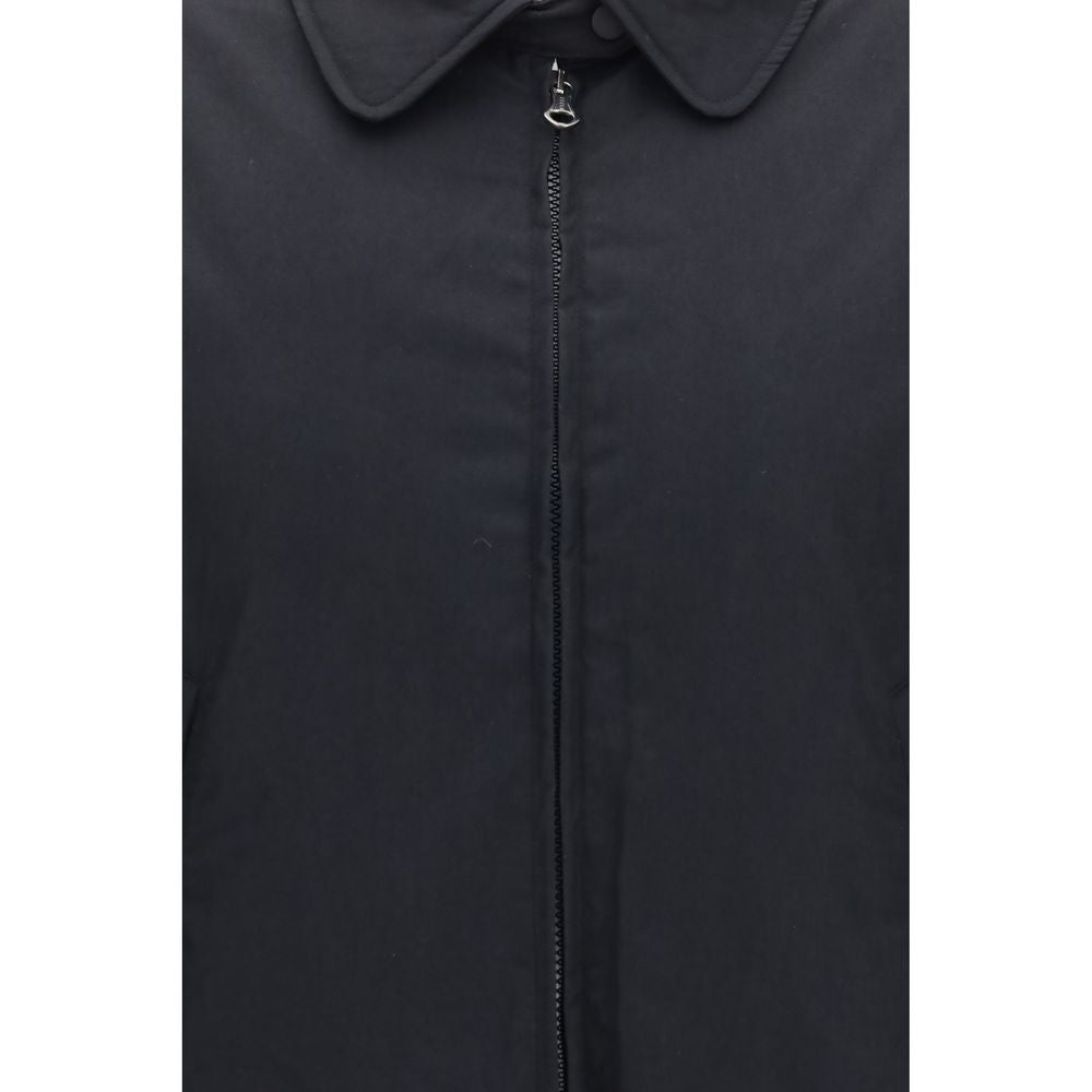 Our Legacy Black Cotton Full-Length Jacket