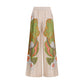 La Double J Multicolor Silk Casual Pants