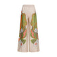 La Double J Multicolor Silk Casual Pants