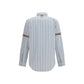 Thom Browne Blue Cotton Dress Shirt