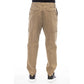 Peserico Brown Cotton Men Pant