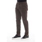 Peserico Brown Cotton Men Pant