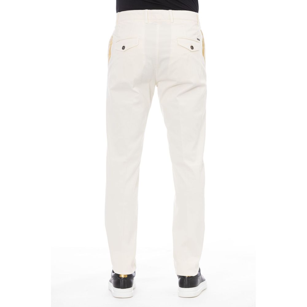 Peserico Beige Cotton Men's Pant